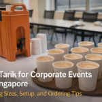 Teh Tarik for Corporate Events in Singapore: Serving Sizes, Setup, and Ordering Tips